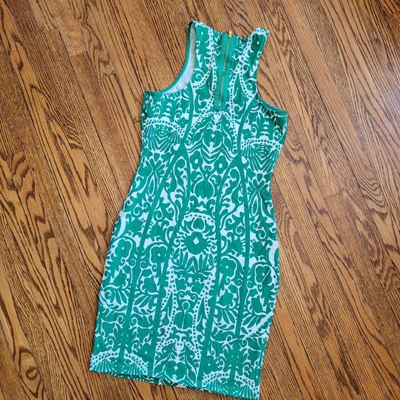H&M Patterned Bodycon Mini Dress. - Picture 3 of 4